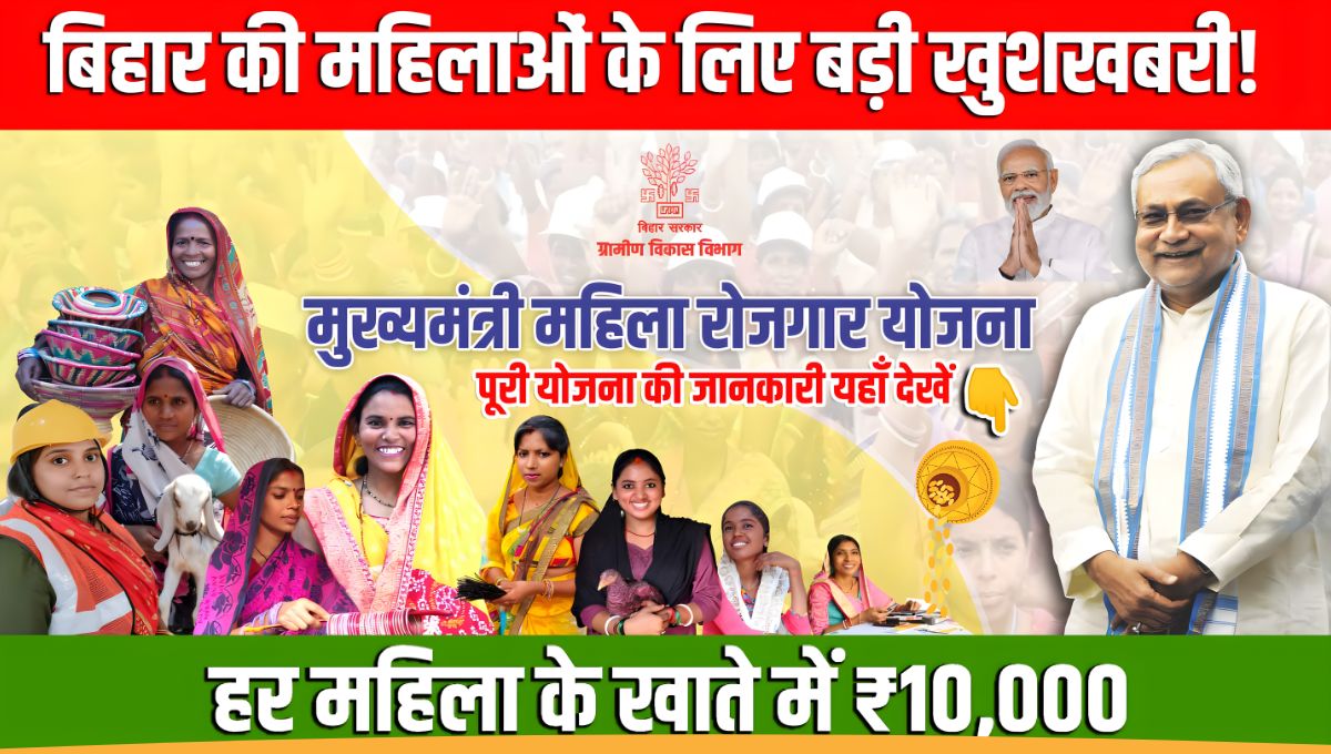 Mukhyamantri Mahila Rojgar Yojana 2025 चौथी किस्त पेमेंट अपडेट