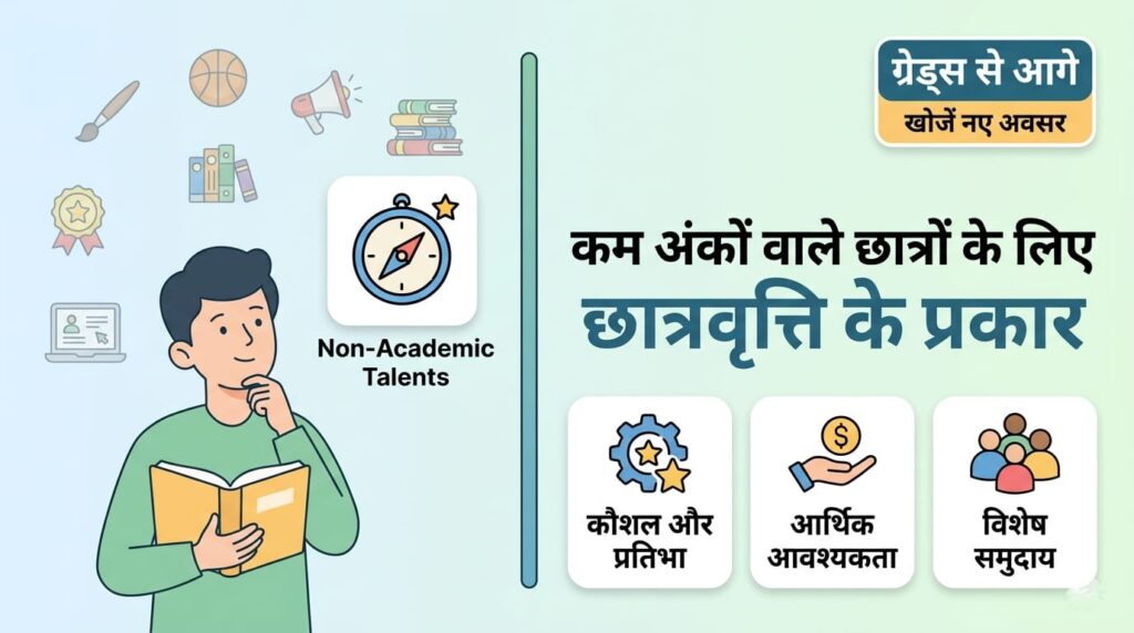 छात्रवृत्ति के प्रकार