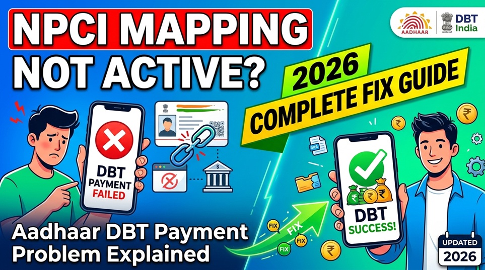 NPCI Mapping Not Active