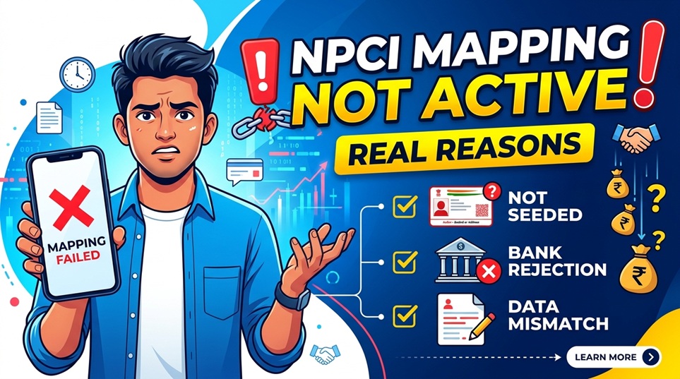 why NPCI Mapping is Not Active
