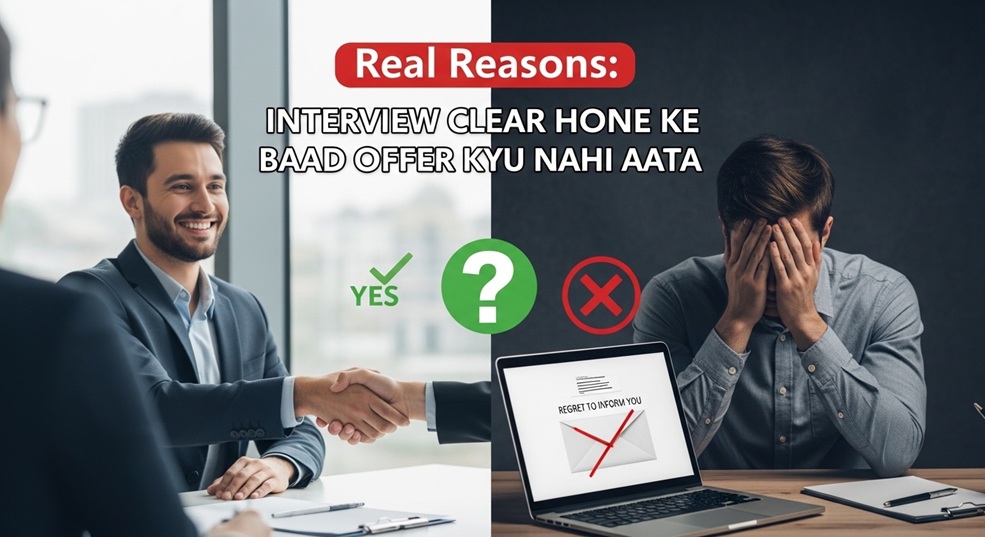 Interview Clear Kiya Phir Bhi Job Offer Nahi Mila?