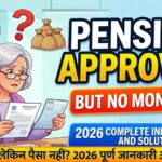विधवा पेंशन स्वीकृत हो गई लेकिन पैसा नहीं आया