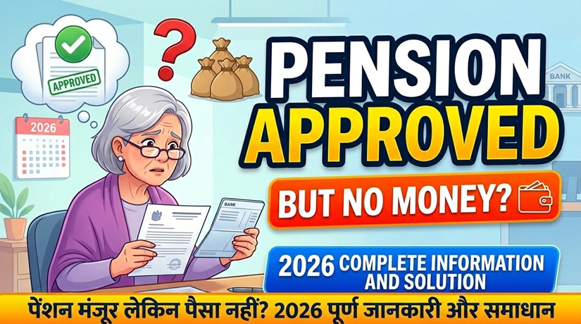 विधवा पेंशन स्वीकृत हो गई लेकिन पैसा नहीं आया