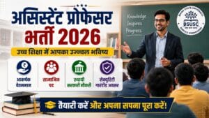 Bihar Assistant Professor Recruitment 2026 9152 Posts Latest Update